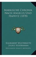 Markische Chronik Nach Angelus Und Haffitz (1878)