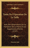 Traite De L'Operation De La Taille