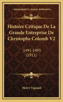 Histoire Critique De La Grande Entreprise De Christophe Colomb V2
