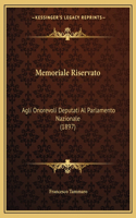 Memoriale Riservato
