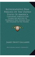 Representative Deaf Persons Of The United States Of America
