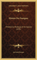 Histoire Des Enseignes