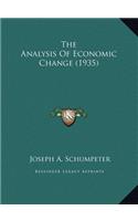 Analysis Of Economic Change (1935)