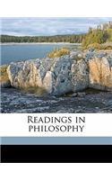 Readings in philosophy