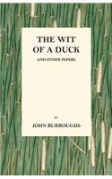 The Wit of a Duck and Other Papers: (English)