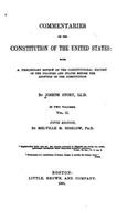 Commentaries on the Constitution of the United States