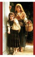 "Little Beggar" by William-Adolphe Bouguereau - 1890: Journal (Blank / Lined)(Art of Life Journals)