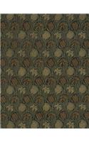 Tulip and Lily, William Morris. Ruled Journal: 150 Lined / Ruled Pages, 8,5x11 Inch (21.59 X 27.94 CM) Soft Cover / Paperback