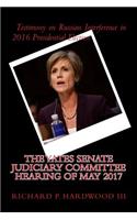 YATES Senate Judiciary Committee Hearing of May 2017