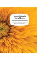 Journal Goods Sketchbook - Yellow Petal
