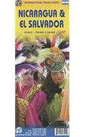 Nicaragua / El Salvador: 1:700,000/250,000