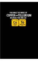 Mad eof Copper And Tellurium: Hangman Puzzles - Mini Game - Clever Kids - 110 Lined pages - 6 x 9 in - 15.24 x 22.86 cm - Single Player - Funny Great Gift