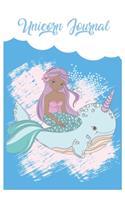 Unicorn Journal: Unicorn Is Real Dream Come True Cute Notebook For Girls Journal and Drawing Notebook Diary for Girls and Kids 6in x 9in x 120 Pages of Magical Unico