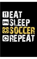 Eat Sleep Soccer Repeat