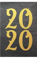 2020 Week To View Planner Diary: 6x9 Inches Paperback Dated Planner