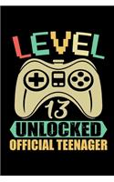 Level 13 Unlocked Official Teenager