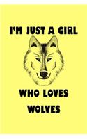 Just a Girl Who Loves Wolves
