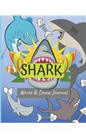 Shark Write And Draw Journal