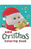 Kids Christmas Coloring Book.: 50 Christmas Coloring Pages For Kids. 8.5"x 11" Sketchbook.