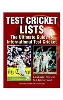 Test Cricket Lists