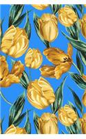 Yellow Tulips Design Journal: Dot Grid Journal