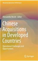 Chinese Acquisitions in Developed Countries