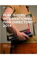 Publishers' International ISBN Directory 2014