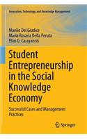 Student Entrepreneurship in the Social Knowledge Economy