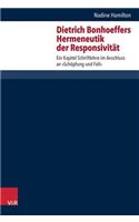 Dietrich Bonhoeffers Hermeneutik Der Responsivitat