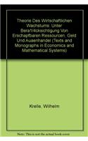Theorie des wirtschaftlichen Wachstums