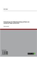 Entwicklung Einer Web-Anwendung Auf Basis Von JavaServer Pages Und Servlets