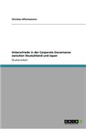 Unterschiede in der Corporate Governance zwischen Deutschland und Japan