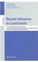Recent Advances in Constraints