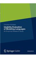Usability Evaluation of Modeling Languages: (English)