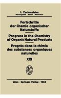 Progrès Dans La Chimie Des Substances Organiques Naturelles/Progress in the Chemistry of Organic Natural Products