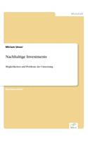 Nachhaltige Investments