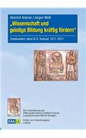 Wissenschaft und geistige Bildung kräftig fördern