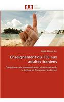 Enseignement Du Fle Aux Adultes Iraniens