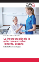 incorporación de la enfermera novel en Tenerife, España