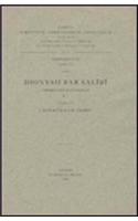 Dionysii Bar Salibi Commentarii in Evangelia, I Syr. 15. = Syr. II, 98