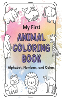 My First Animal Coloring Book