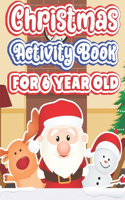 Christmas Activity Book For 6 Year old