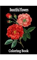 Beautiful Flowers Coloring Book