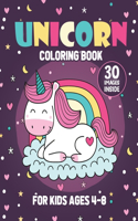 Unicorn coloring book