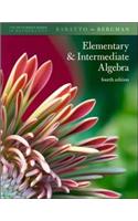 Combo: Hutchison's Elementary and Intermediate Algebra with Mathzone Access Card