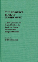 The Resource Book of Jewish Music