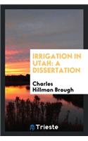 Irrigation in Utah
