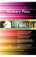 Recovery Plans A Complete Guide - 2019 Edition