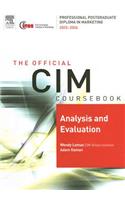 Analysis and Evaluation