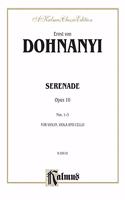 DOHNANYI SERENADE OP 10